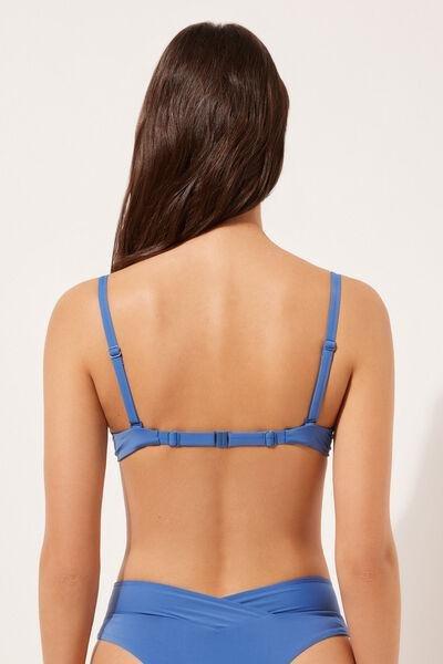Blue Super Push-Up Bikini Top, , large image number 2