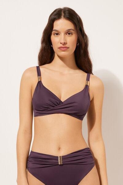Purple Triangle Bikini Top, , large image number 1