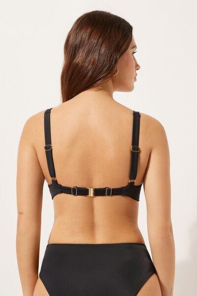 Black Triangle Bikini Top, , large image number 2