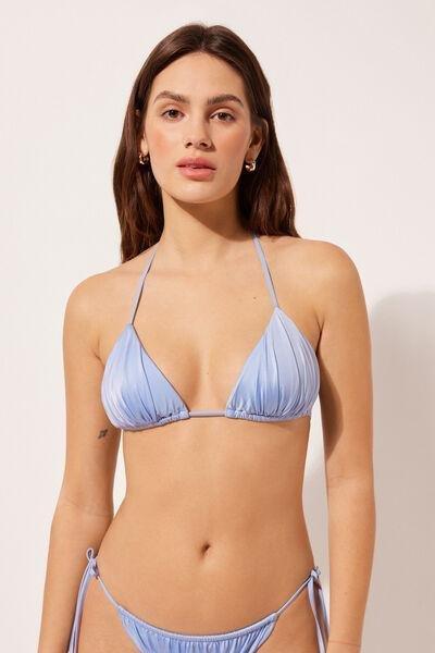 Blue Triangle Bikini Top, , large image number 1