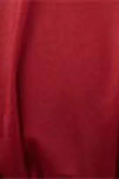 Red Shiny Satin Removable Padding Triangle Bikini Top, 5501_156E, large image number 4