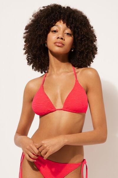 Red Triangle Bikini Top, 5501_046E, large image number 1