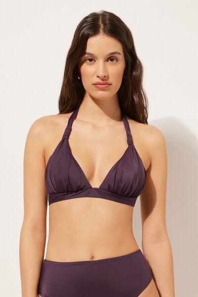 Purple Triangle Bikini Top, , large image number 1