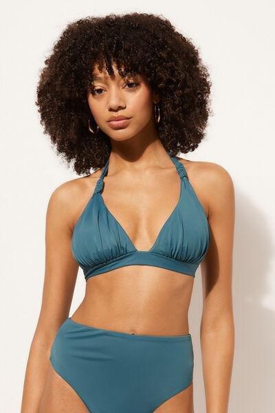 Blue Non-Wired Bikini Top, , large image number 1
