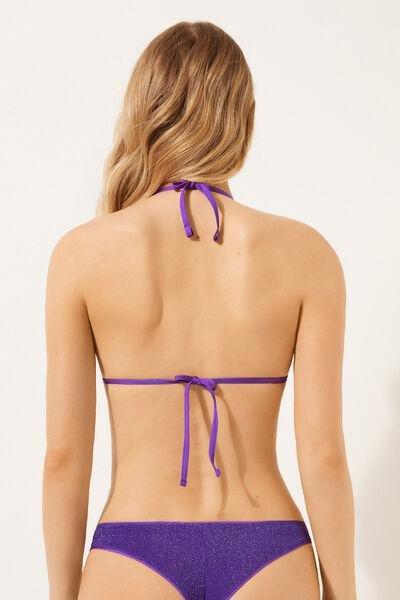 Purple Triangle Bikini Top, 5501_112E, large image number 2