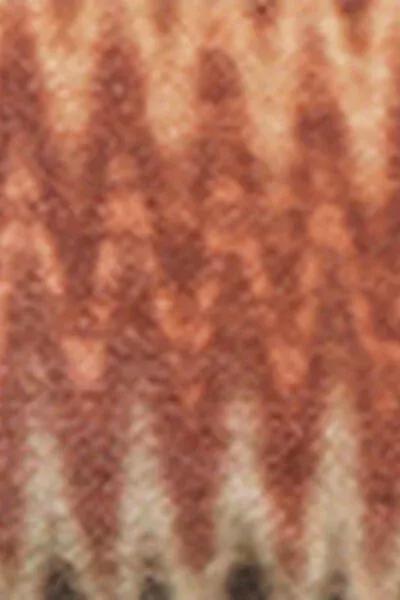 Brown Golden Chevron Triangle Bikini Top, 5501_151E, large image number 4