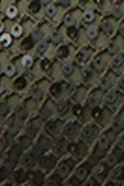 Green Sequin Net Triangle Bikini Top, 5501_175E, large image number 4