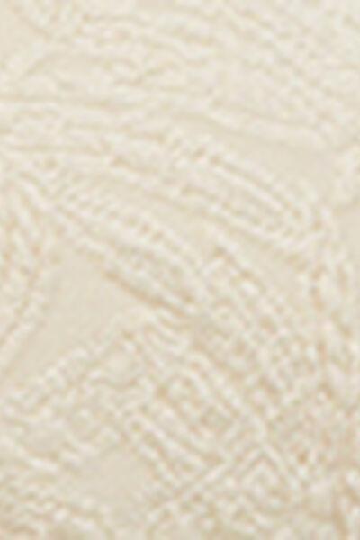 White Wild Jungle Triangle Bikini Top, 5501_186E, large image number 4