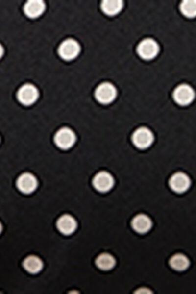 Black Polka Dot Triangle Bikini Top, 5501_246E, large image number 4
