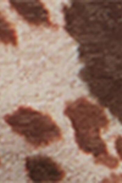 Brown/Beige Rodeo Doll Triangle Bikini Top, 5501_308E, large image number 4