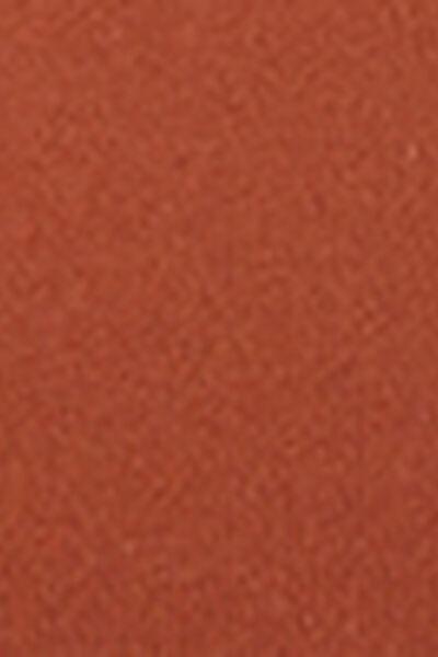 Brown Premium Fit Triangle Bikini Top, 5501_161E, large image number 4