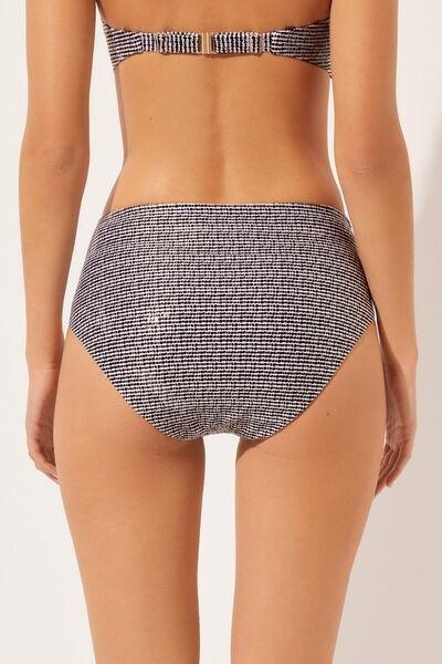 Multicolour Black Dots Swimsuit Shaper, , large image number 2
