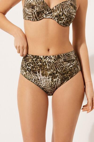 Multicolour High-Waisted Bikini Bottoms, , large image number 0