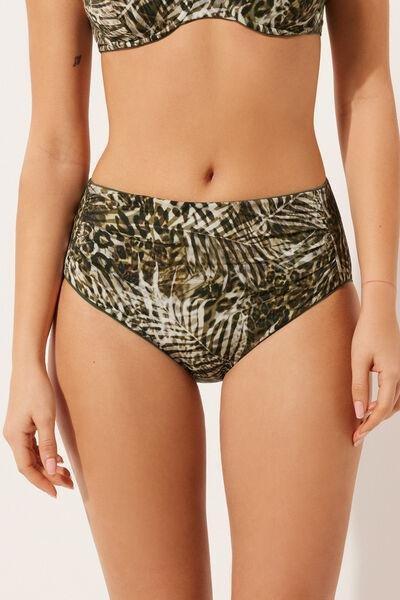 Multicolour High-Waisted Bikini Bottoms, , large image number 1