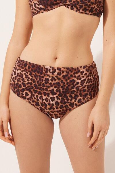 Multicolour Classic Animalier Swimsuit Briefs, 5501_033E, large image number 1
