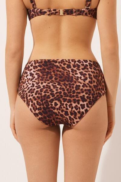 Multicolour Classic Animalier Swimsuit Briefs, 5501_033E, large image number 2