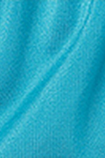 Blue Narrow Tie Brazilian Bikini Bottoms, 5501_039E, large image number 4