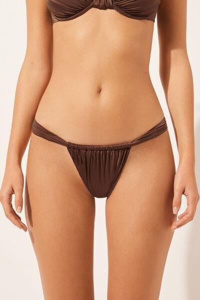 Brown Brazilian Bikini Bottoms, 5501_040E, large image number 1