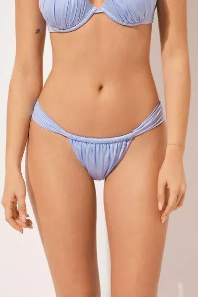Blue Brazilian Bikini Bottoms, 5501_042E, large image number 0