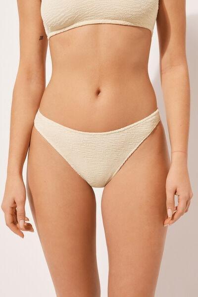 White Brazilian Bikini Bottoms, , large image number 1