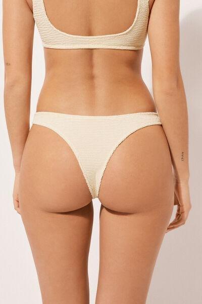 White Brazilian Bikini Bottoms, , large image number 2