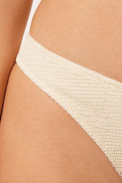 White Brazilian Bikini Bottoms, 5501_044E, large image number 3