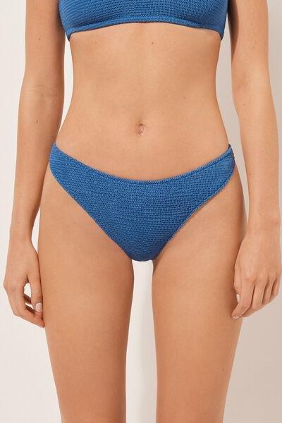 Blue Brazilian Bikini Bottoms, 5501_045E, large image number 0