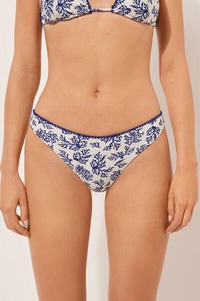 Blue Brazilian Bikini Bottoms, , large image number 1