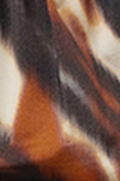 Brown/Orange Savage Shades Brazilian Bikini Bottoms, 5501_243E, large image number 4