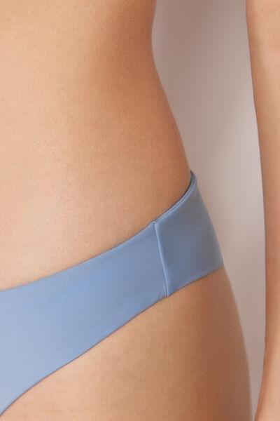 Blue Premium Fit Brazilian Bikini Bottoms, 5501_162E, large image number 3