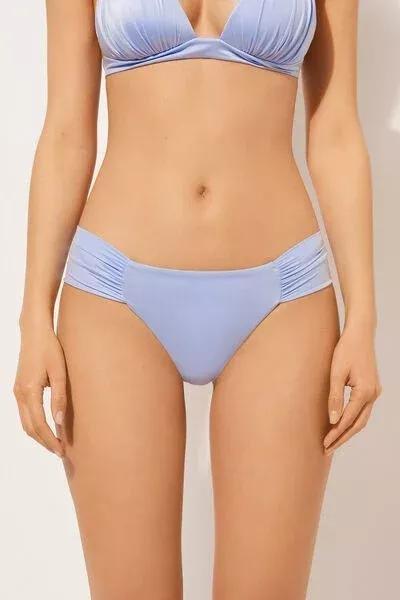 Blue Brazilian Bikini Bottoms, 5501_042E, large image number 0