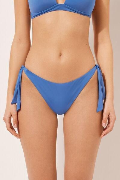 Blue Brazilian Bikini Bottoms, , large image number 1