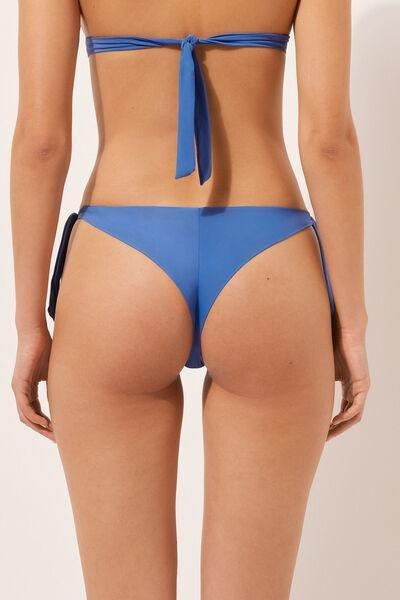 Blue Brazilian Bikini Bottoms, , large image number 2