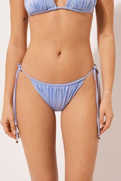 Blue Brazilian Bikini Bottoms, , large image number 1