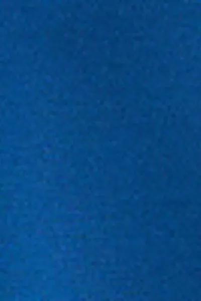 Blue Shiny Satin Bikini Bottoms, 5501_155E, large image number 4