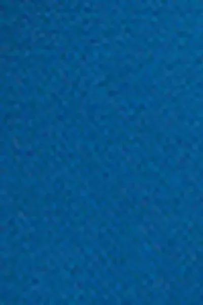 Blue Shiny Satin Brazilian Bikini Bottoms, 5501_155E, large image number 4