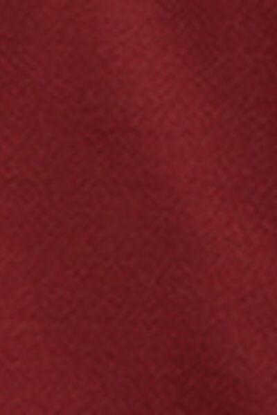 Red Shiny Satin Brazilian Bikini Bottoms, 5501_156E, large image number 4