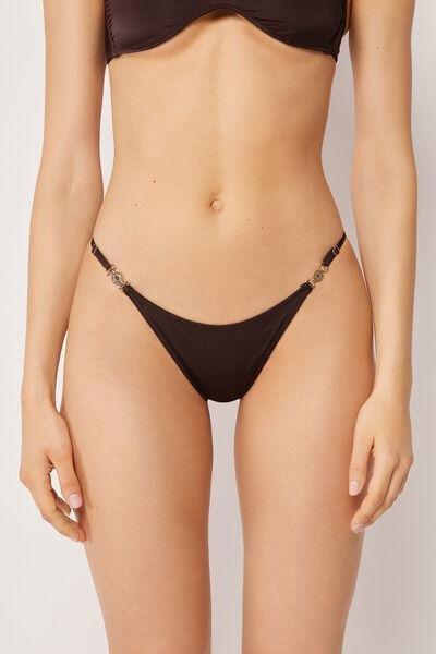 Brown Minimal Fit Brazilian Bikini Bottoms, 5501_237E, medium