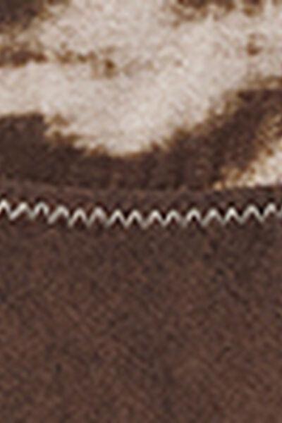 Brown Double Thin Side Straps Brazilian Bikini Bottoms, 5501_254E, large image number 4