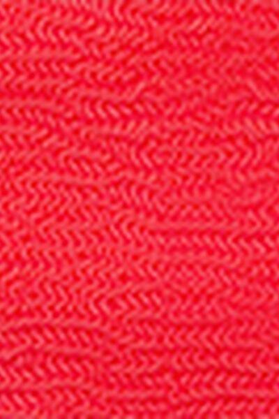 Red Crinkle Waves Bikini Bottoms, 5501_046E, large image number 4