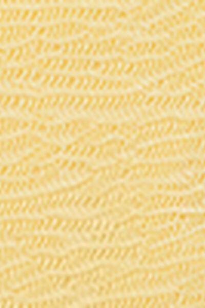 Yellow Crinkle Waves Rounded Waist Bikini Bottoms, 5501_234E, large image number 4