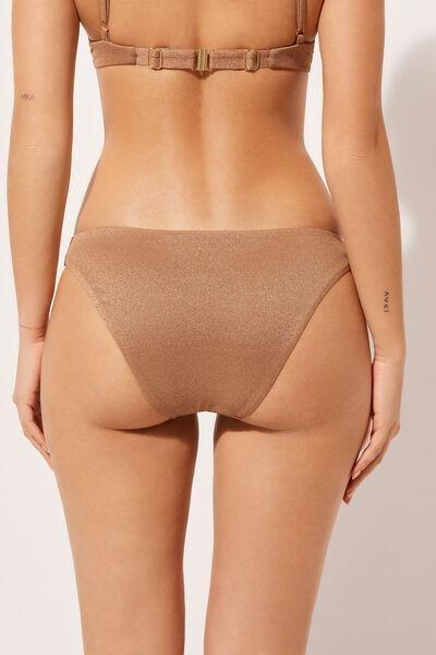 Brown Lined Bikini Bottoms, , large image number 2