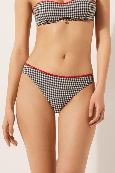 Multicolour Lined Bikini Bottoms, 5501_117E, large image number 0