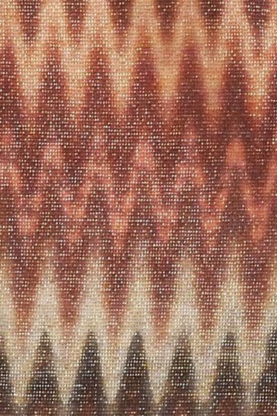 Brown Golden Chevron Bikini Bottoms, 5501_151E, large image number 4