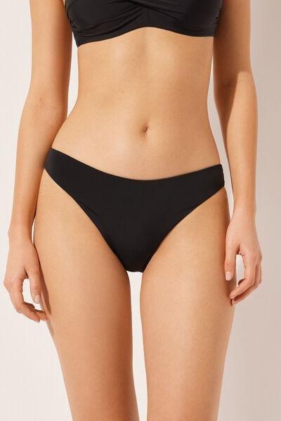 Black Fully Lined Bikini Bottoms, 5501_820C, large image number 1