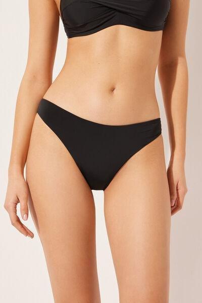 Black Fully Lined Bikini Bottoms, 5501_820C, large image number 4