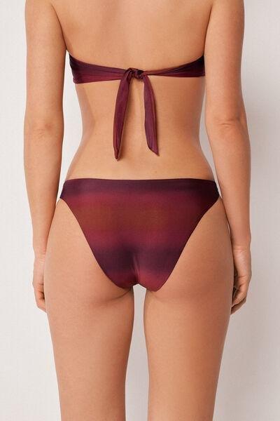 Burgundy Soft Shades Bikini Bottoms, 5501_177E, large image number 2