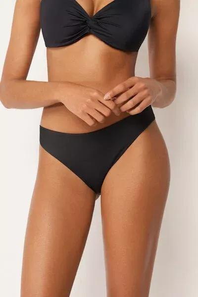 Black Premium Sculpt Bikini Bottoms, 5501_163E, large image number 1
