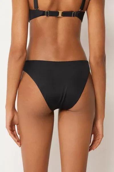 Black Premium Sculpt Bikini Bottoms, 5501_163E, large image number 2