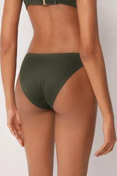 Green Premium Sculpt Bikini Bottoms, 5501_164E, large image number 2